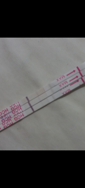 Faint positive and then periods !?!