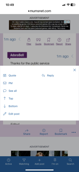 Breaking news! I just found the Edit Post option