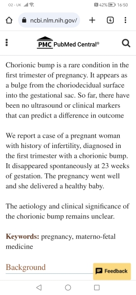 6 week scan, not good news...