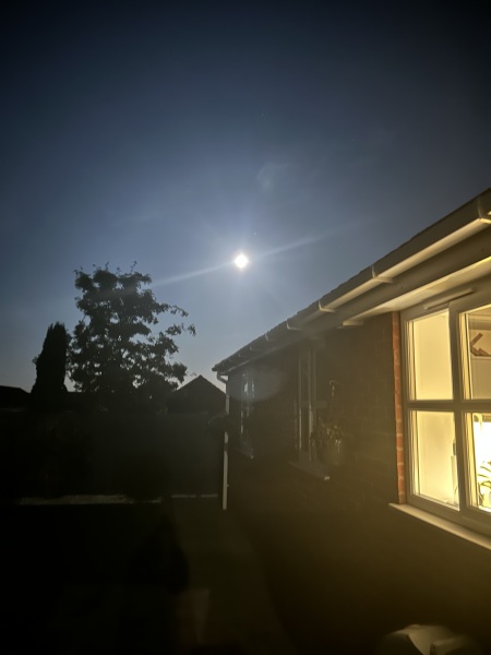 The Moon tonight