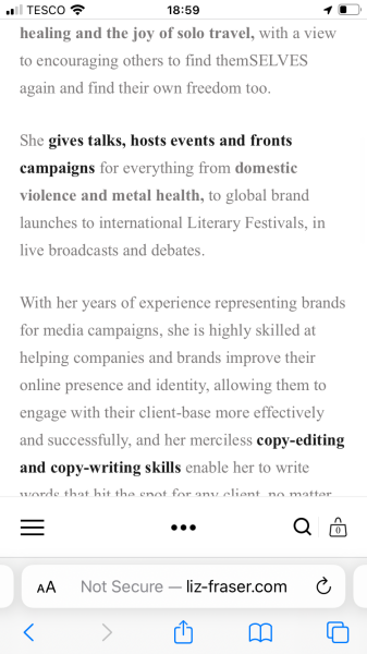 Coming Clean by Liz Fraser