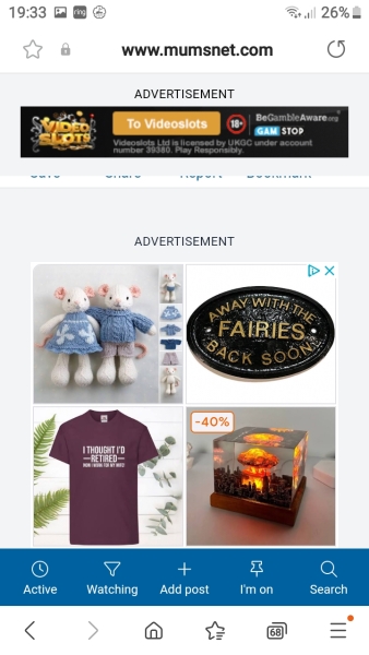 The pooing cat Etsy ad