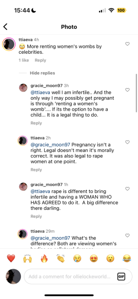 Another celebrity womb renter
