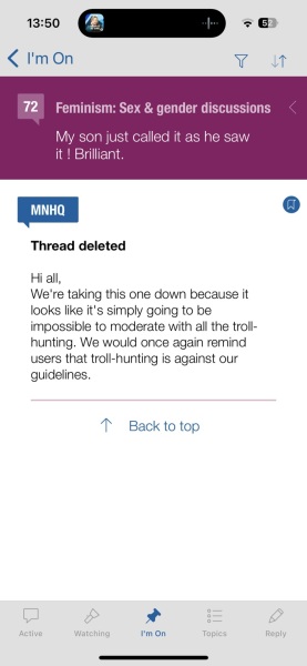 Troll hunting in FWR