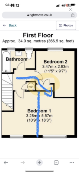 Splitting a room