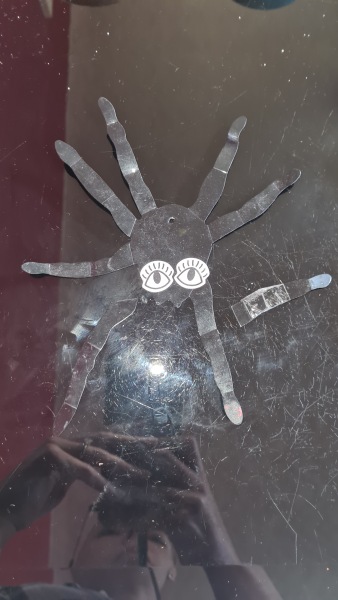 How can I fix Sidney (the plastic spider)?
