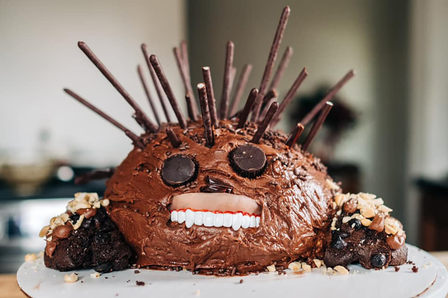 Please make me feel better about my Voldemort cake... I spent three days on it and everything disintegrated in the humidity today