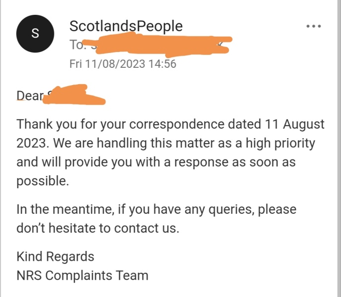 Calling Scottish Adopters