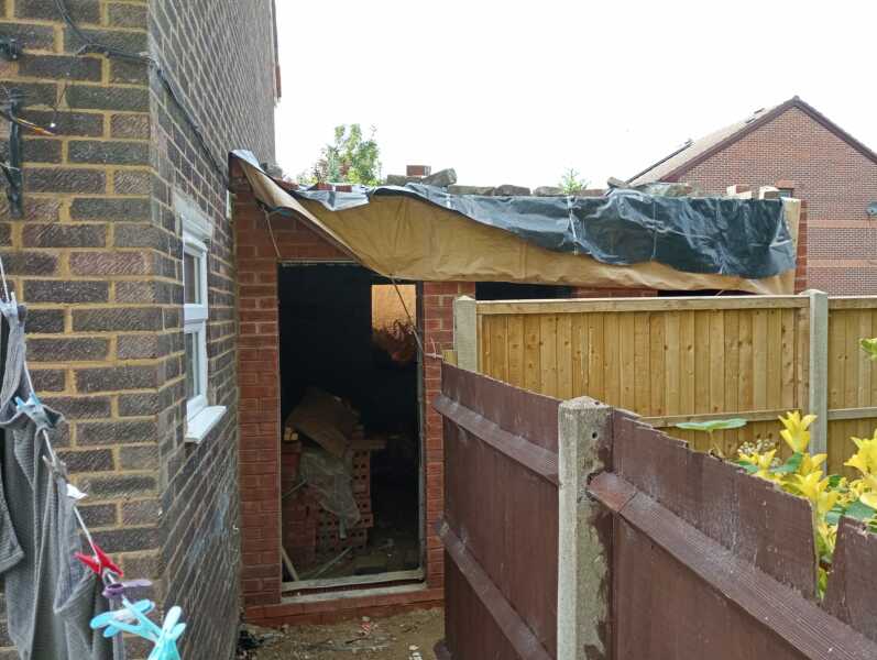 Self build extension 