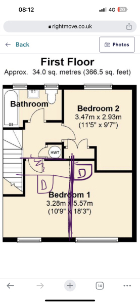 Splitting a room