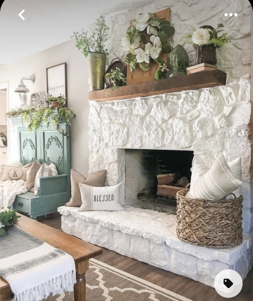 Design/ style help for dated living room - pics included