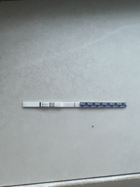 5 week tests really light?!