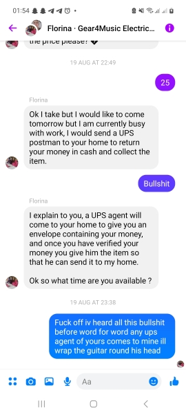 A DPD driver will give me the money? Really?!
