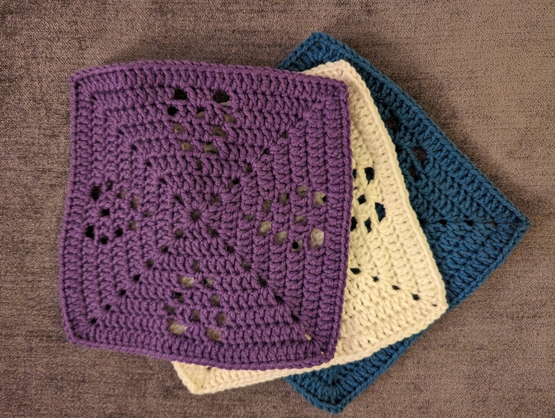 Woolly Hugs: A blanket in memory of JanH.