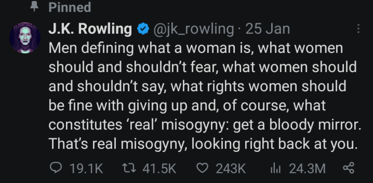 I think this is what I can't get my head around in terms of the trans debate