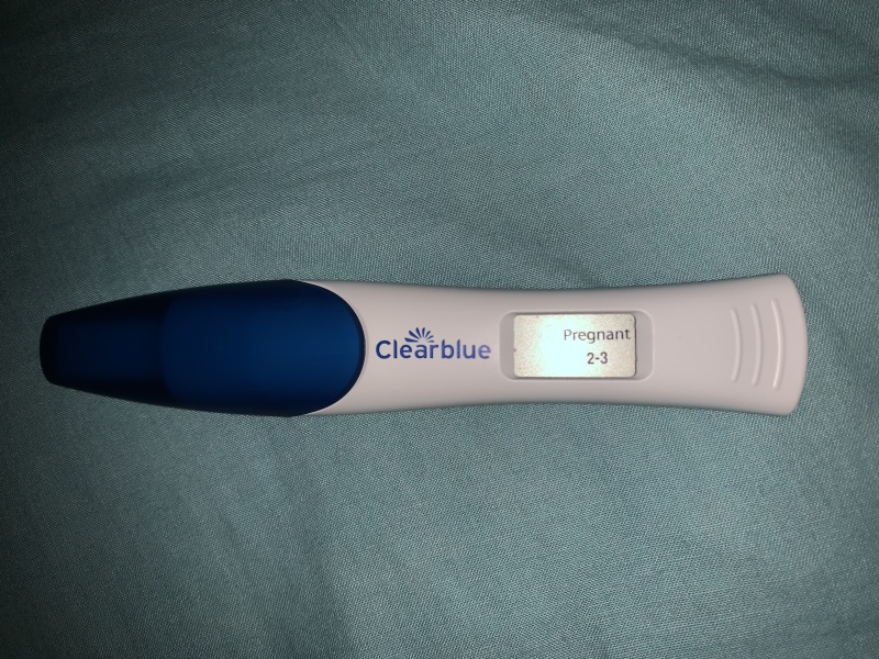 When did you get 3+ weeks on clear blue?