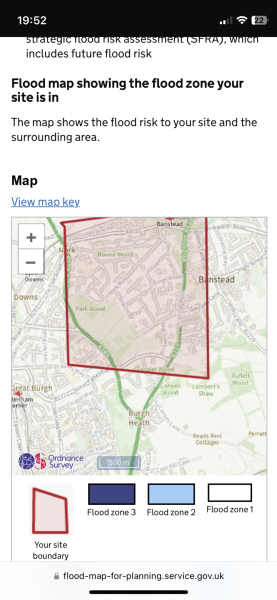 Banstead pros and cons! FLOODS? please help