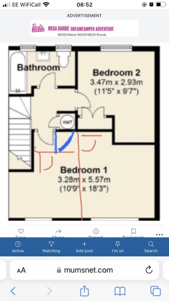 Splitting a room