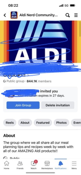 Worried partner is on Facebook dating