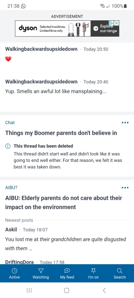 "boomer" thread
