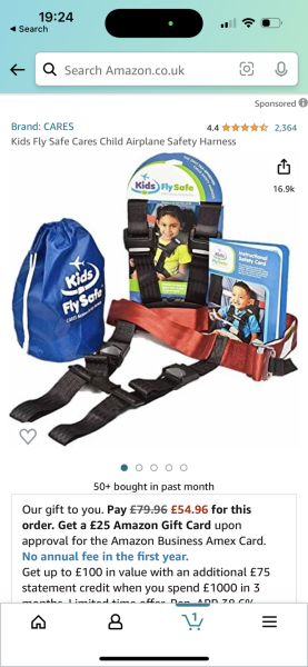 Airline cannot accommodate disabled toddler