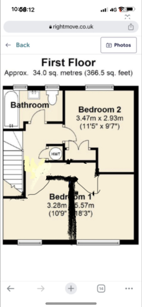 Splitting a room