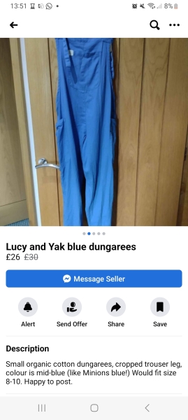Lucy and Yak dungarees plea