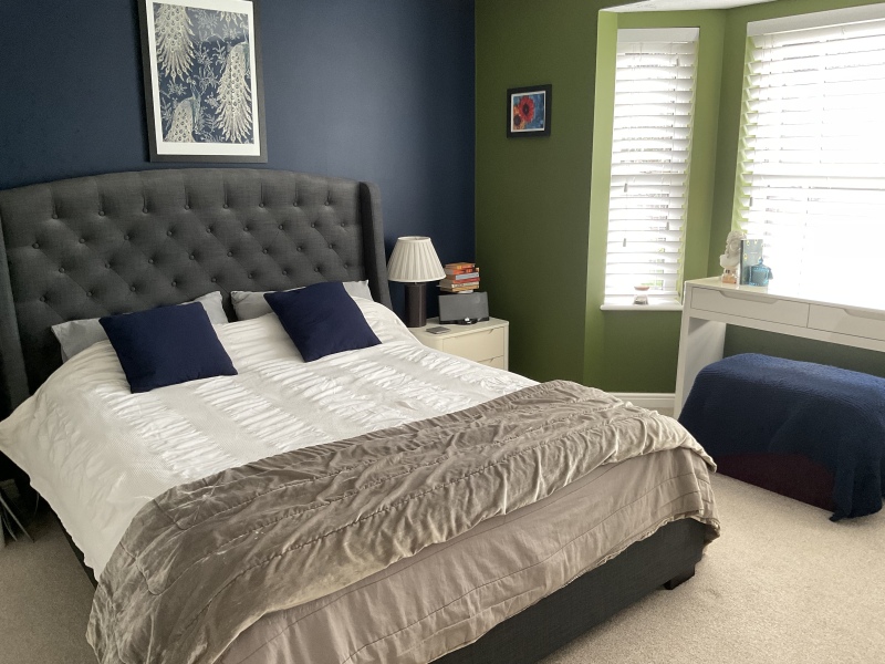What is the first thing you see when you walk into your bedroom?
