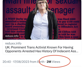 "If you see a terf ... " Sarah Jane Baker thread 2