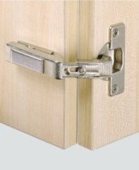 Wardrobe door - in a door frame.