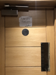 Single sex spaces for men