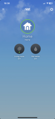 Smart home - thermostat and lights
