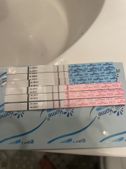 Positive LH and positive pregnancy test at the same time after MMC