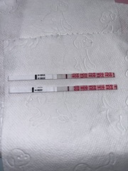 Pregnancy test.