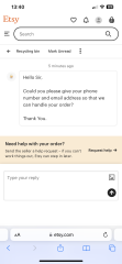 Etsy seller