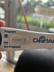 Faint positive Clear Blue