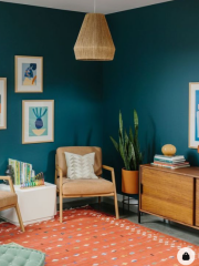 Design/ style help for dated living room - pics included