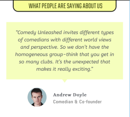 Comedy event cancelled at the Fringe because of Glinner?