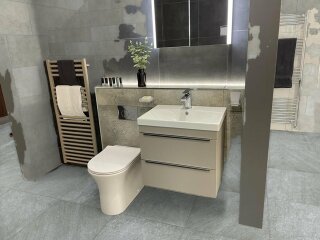 Smallish bathroom layout / top tips advice - hate cleaning!! 