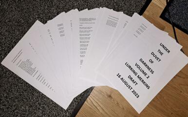 A Mumsnet thread about a book about a Mumsnet thread “Under the Duvet of Darkness” written by the women of Mumsnet THREAD 2