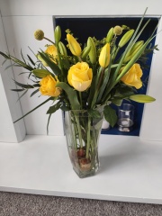 Bloody hell, price of florists nowadays