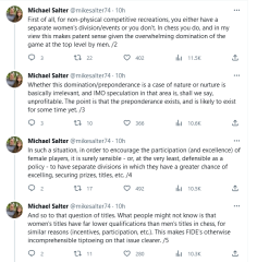 Chess is a feminist issue.