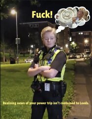 Yet more police idiocy.