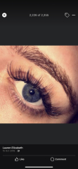 If your babies eyes were dark blue when they were born, what colour are they now?