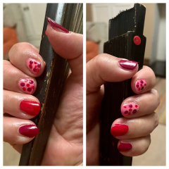 Nail varnish that stays on