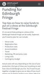 Comedy event cancelled at the Fringe because of Glinner?