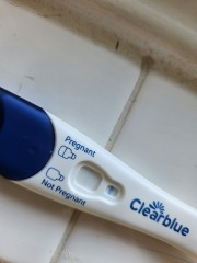 Faint positive Clear Blue