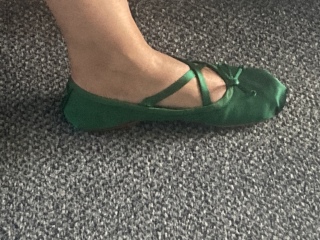 Anthropologie ballet shoes