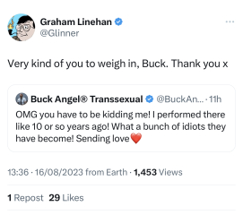 Comedy event cancelled at the Fringe because of Glinner?