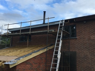 Self build extension 